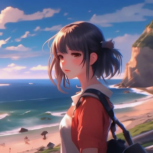 На аву для девушек аниме