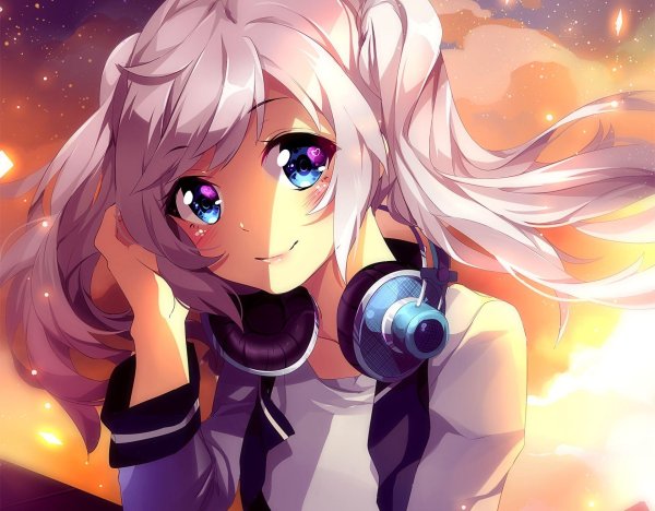 На аву для девушек аниме