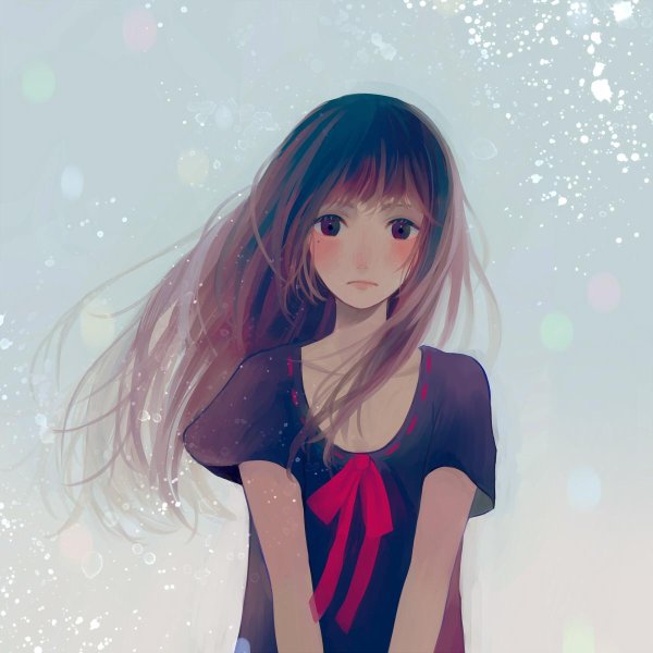 На аву для девушек аниме