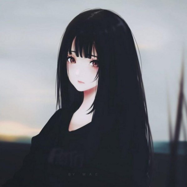 На аву для девушек аниме