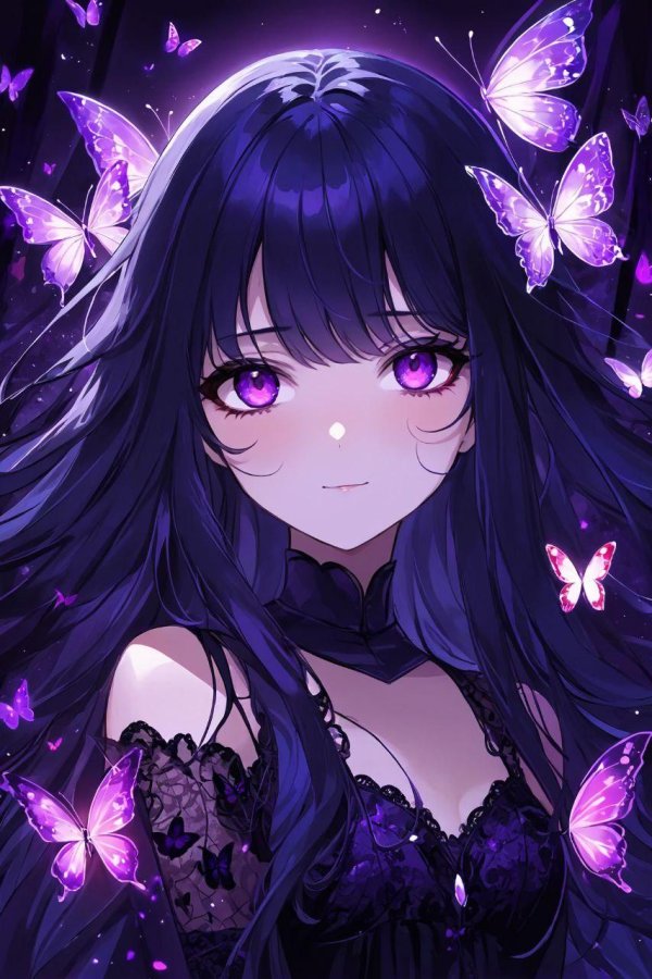 На аву для девушек аниме