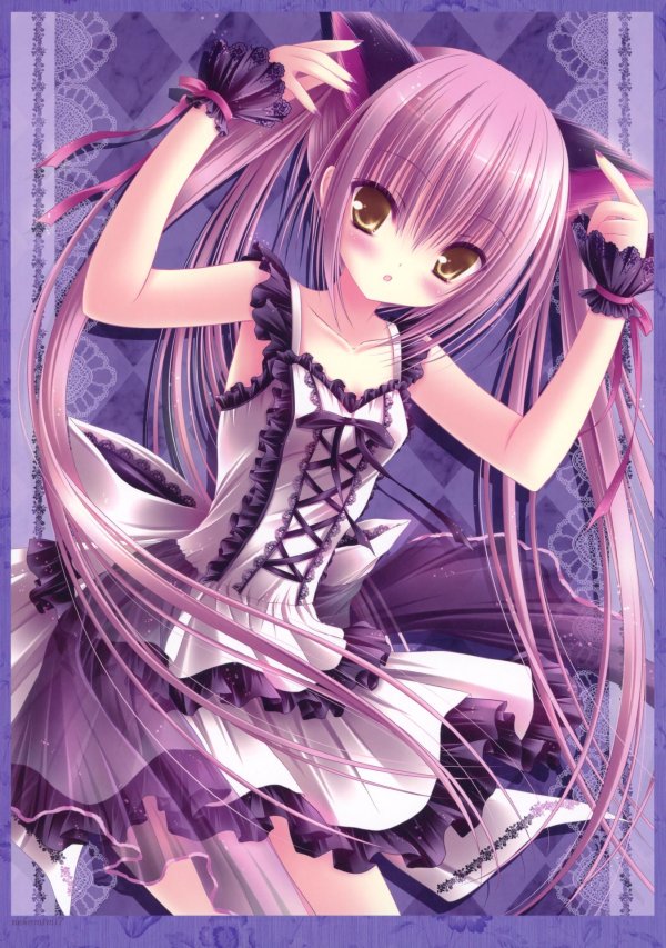 На аву для девушек аниме