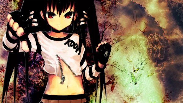 На аву для девушек аниме