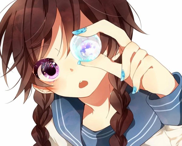 На аву для девушек аниме