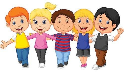 Детей для детей нарисованные цветные