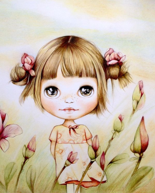 Детей для детей нарисованные цветные