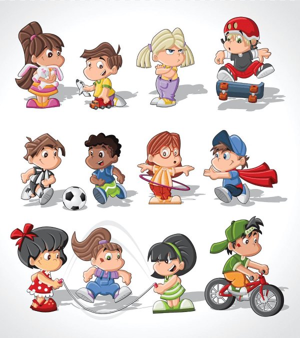 Детей для детей нарисованные цветные