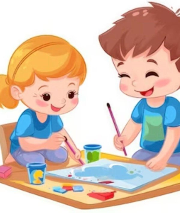 Детей для детей нарисованные цветные