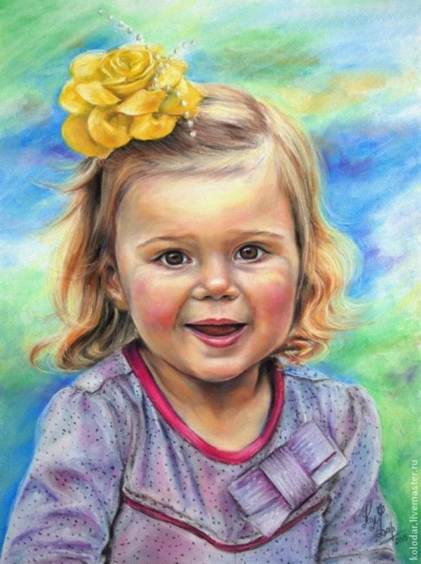 Детей для детей нарисованные цветные