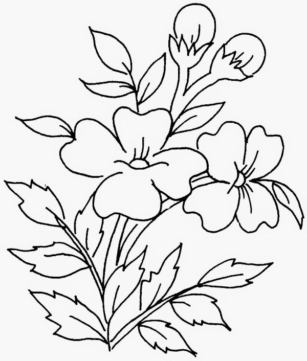 трафареты цветов для вышивания