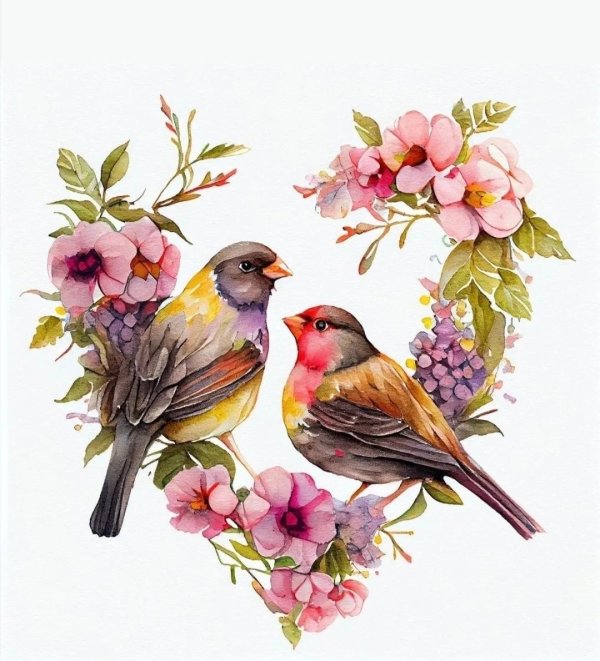 Животных и птиц для детей цветные