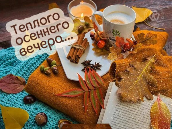 С добрым вечером осенние с пожеланиями