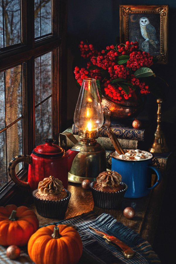 С добрым вечером осенние с пожеланиями