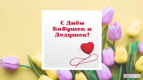 28 октября день бабушек и дедушек