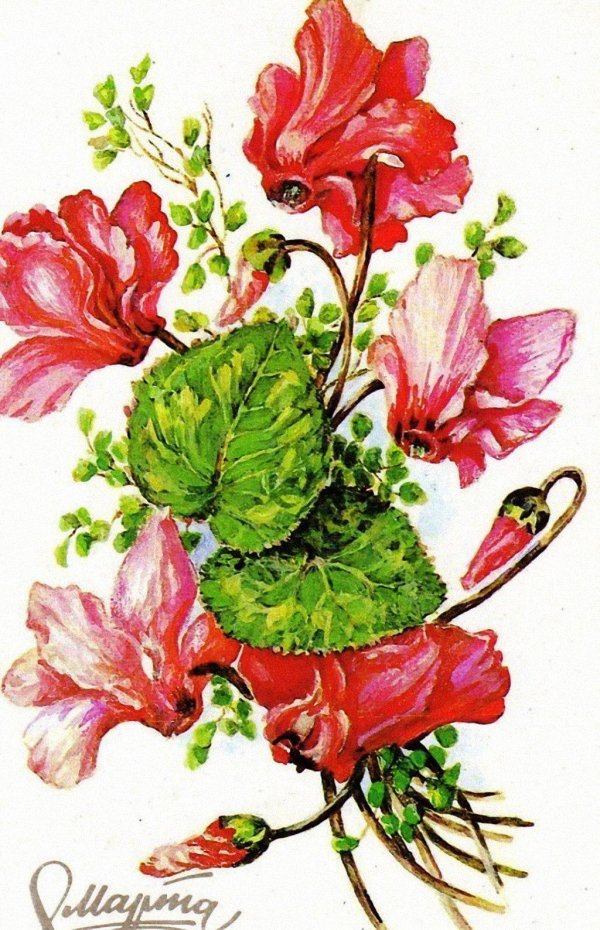 цветочные картины