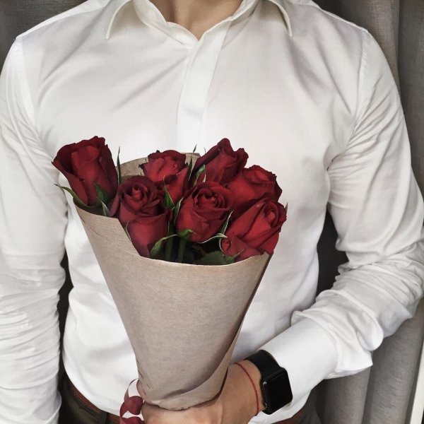 упаковка букета