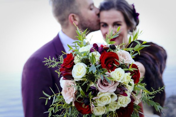 букет жениха