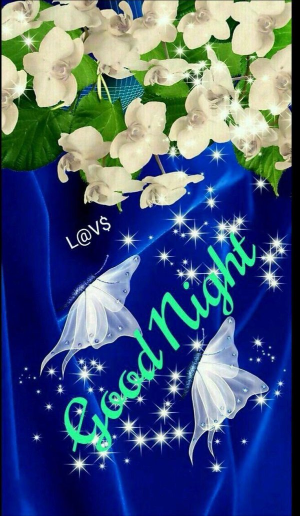 доброй ночи с бабочками