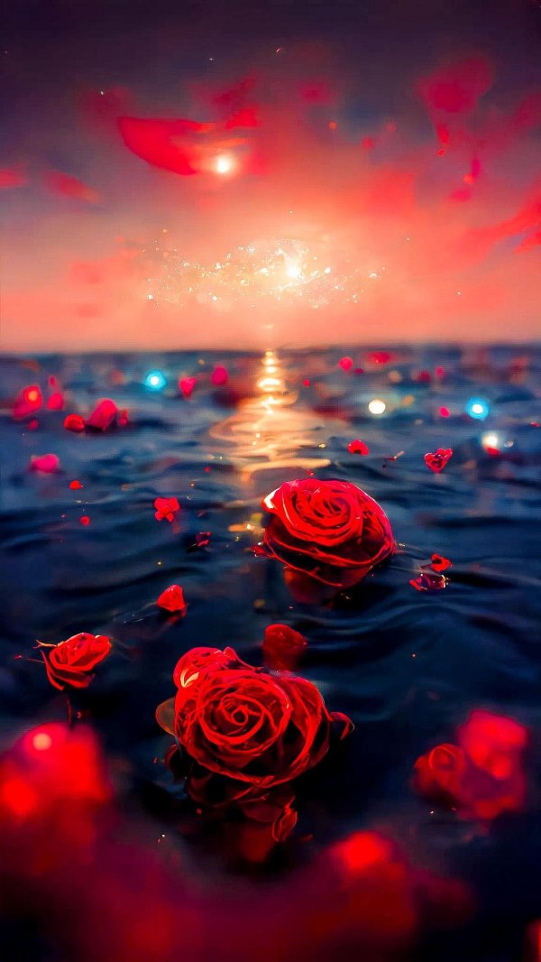 романтичный фон