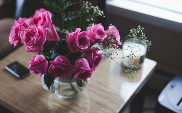 Стола с цветами