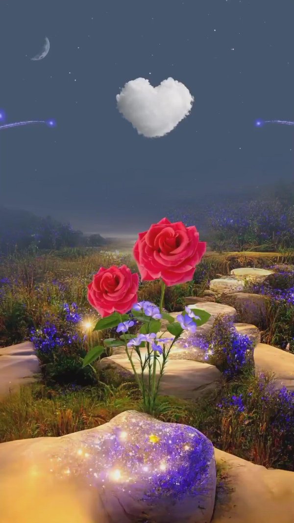 красивая цветок