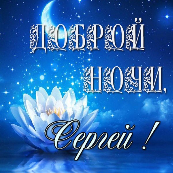 спокойная ночи