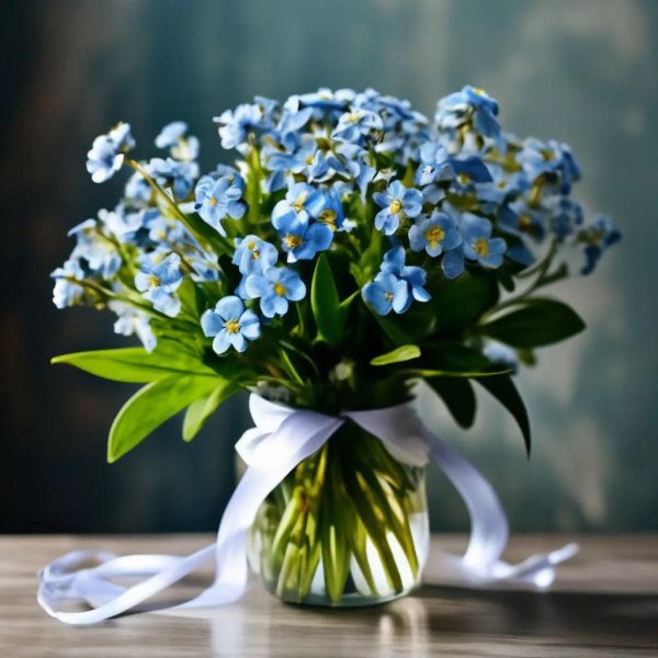 букетик незабудок