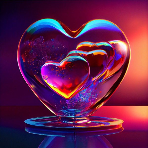 Сердце необычные