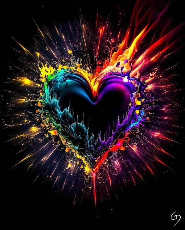 Сердце необычные