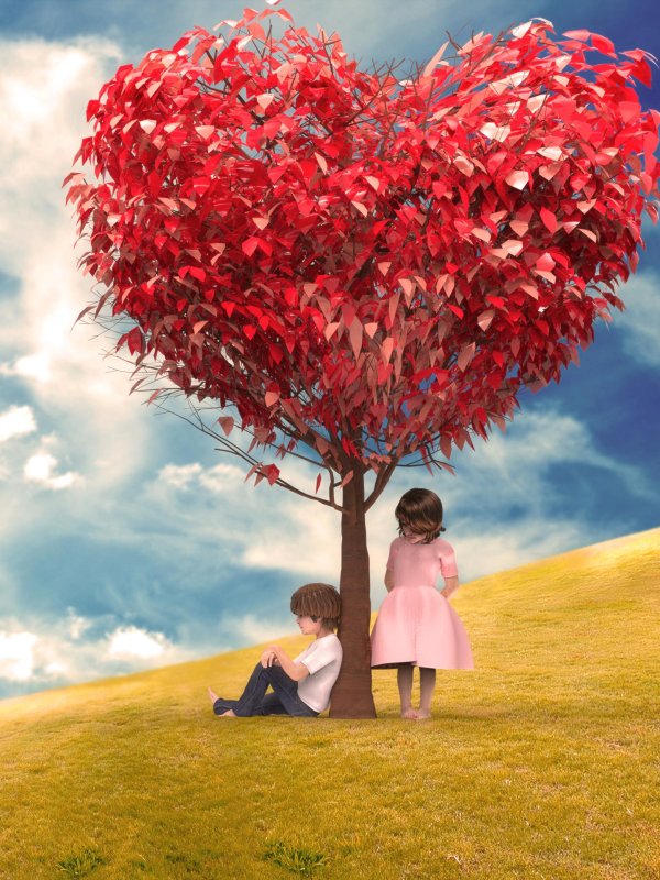 Сердце необычные