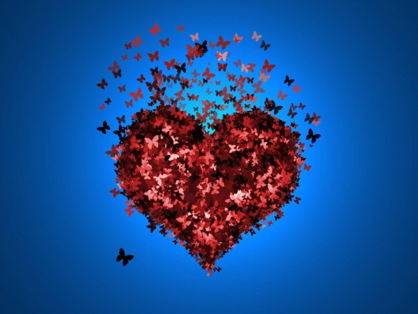 Сердце необычные