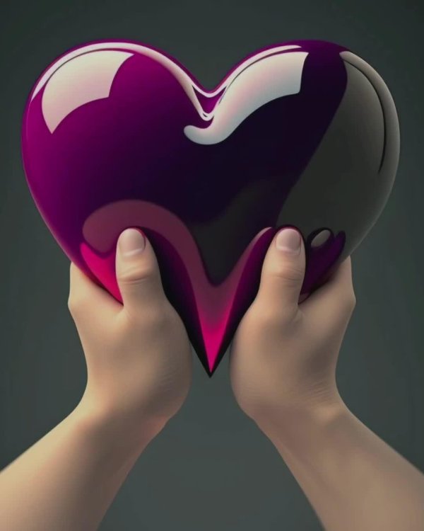 Сердце необычные