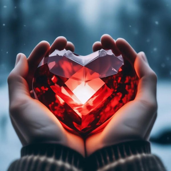 Сердце необычные