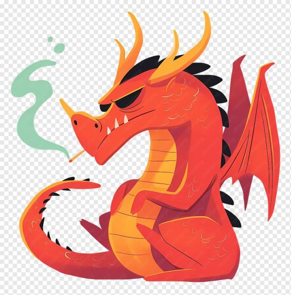 Дракон мультяшные