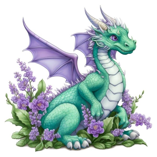 Дракон мультяшные