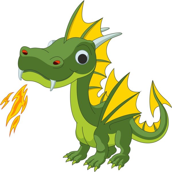 Дракон мультяшные