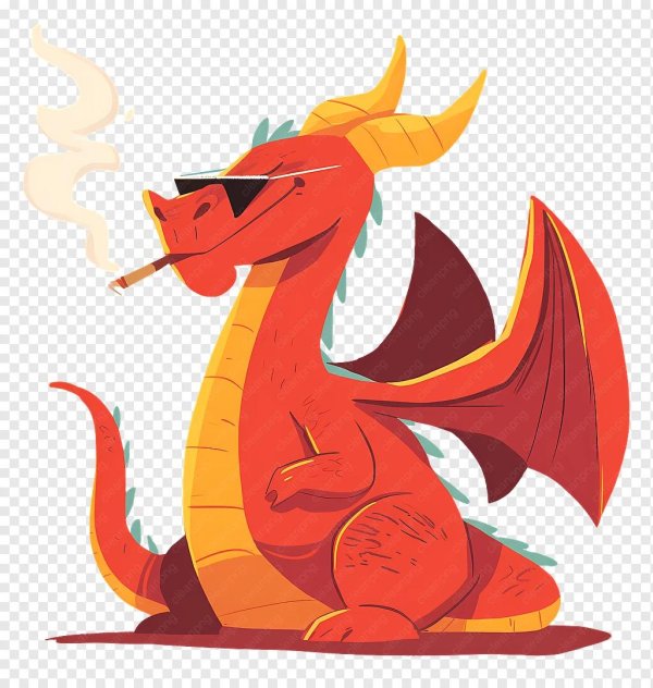 Дракон мультяшные
