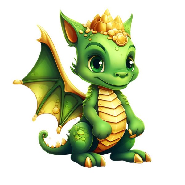Дракон мультяшные