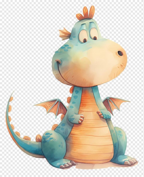 Дракон мультяшные