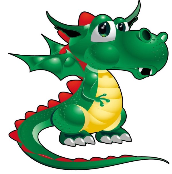 Дракон мультяшные