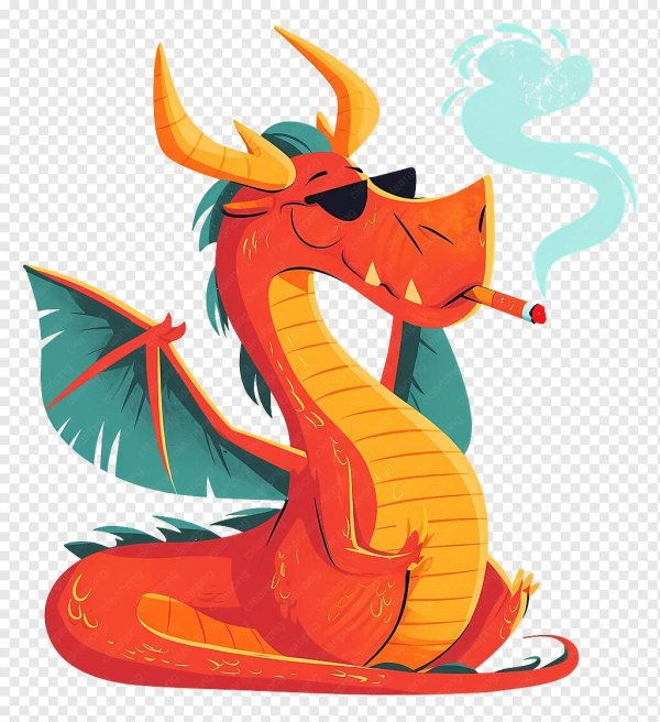 Дракон мультяшные