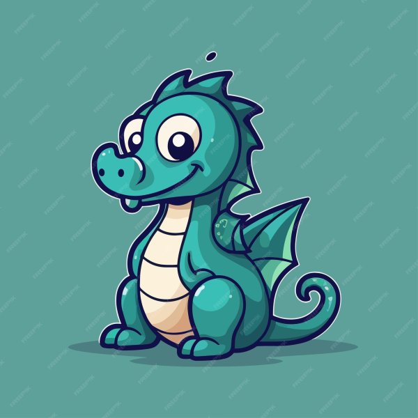 Дракон мультяшные