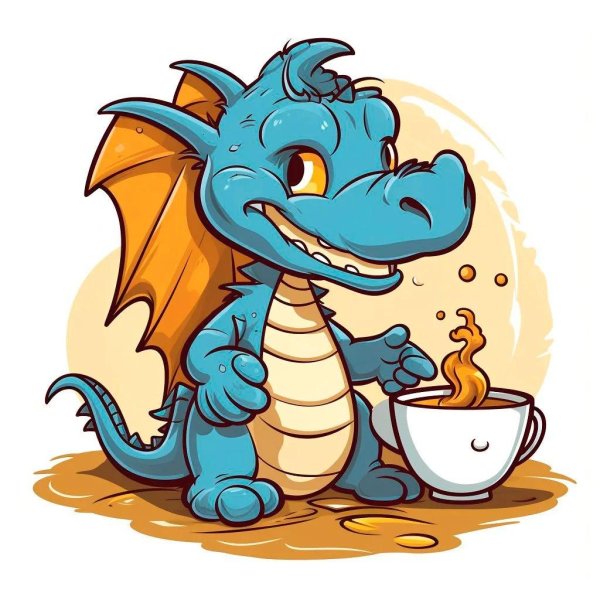 Дракон мультяшные