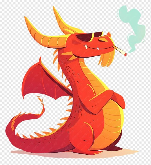 Дракон мультяшные