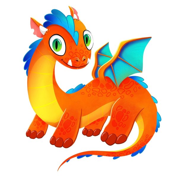 Дракон мультяшные
