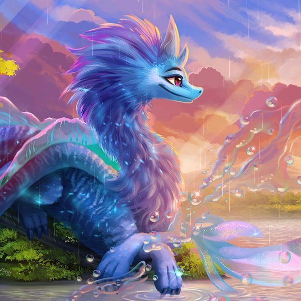 Дракон мультяшные