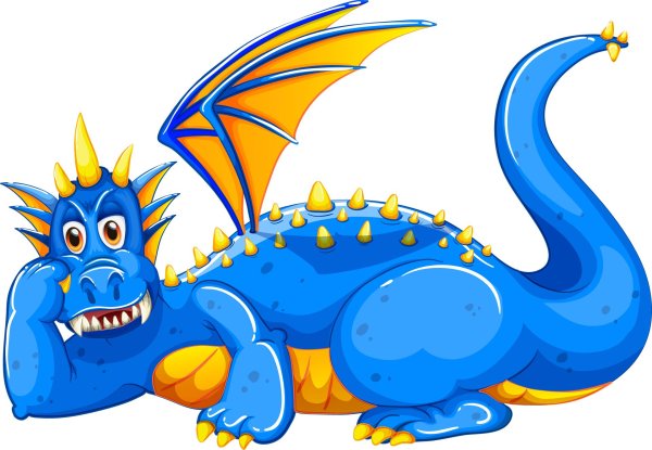 Дракон мультяшные