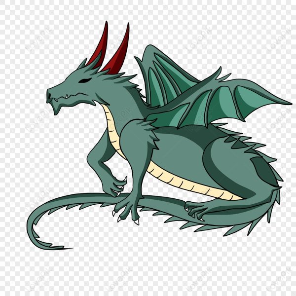 Дракон мультяшные