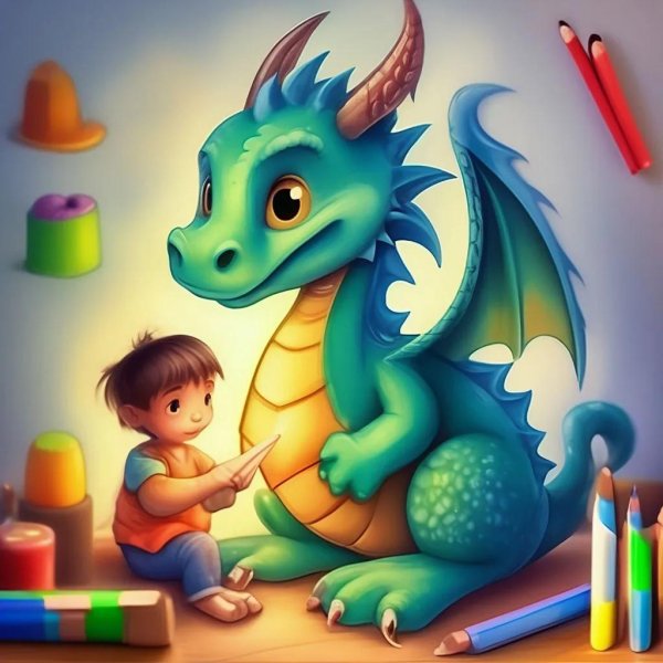 Дракон мультяшные