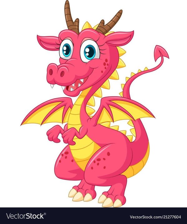 Дракон мультяшные